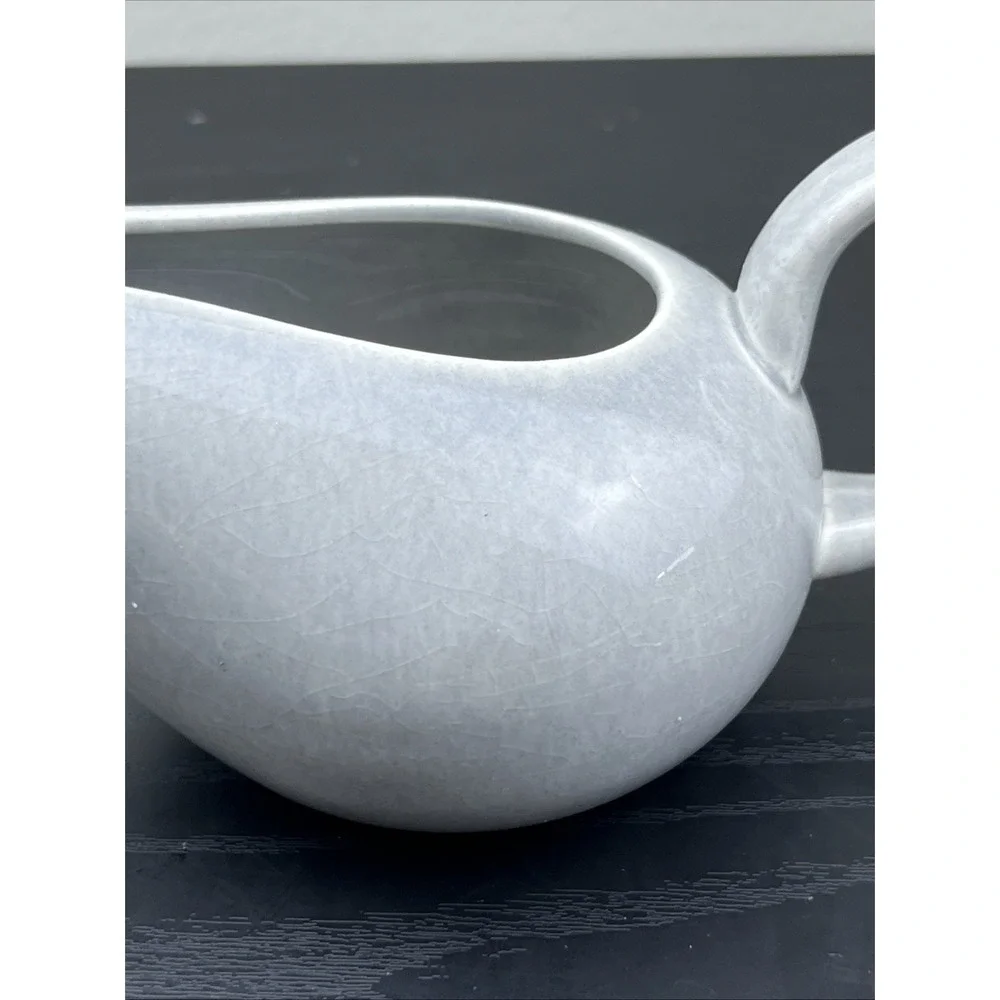 Vintage‎ Russel Wright Gray Steubenville Gravy Boat Mid Century Modern